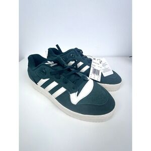 Adidas Originals Rivalry Low Suede Shoes Collegiate Green Sneakers Mens Size 10